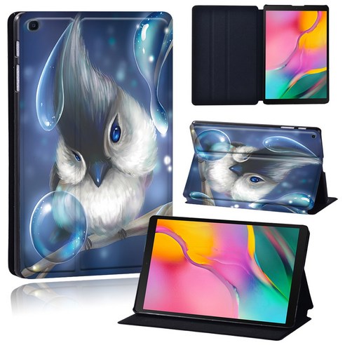 [OKㅣ강추] PU 가죽 플립 스탠드 커버 태블릿 케이스 동물 프린트 삼성 갤럭시 탭 S7 11 탭 S6 라이트 10.4 S6 10.5 S5e 10.5 S4 10.5 인치 [OKNOWㅣ추천상품]