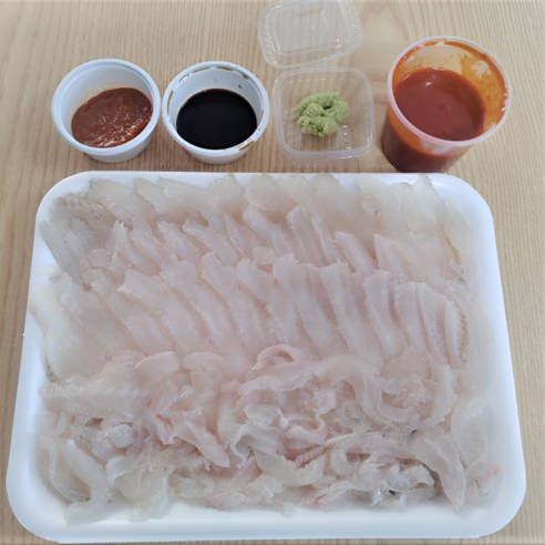 미식가를 위한 최고의 선물, 자연산 줄가자미 이시가리 회