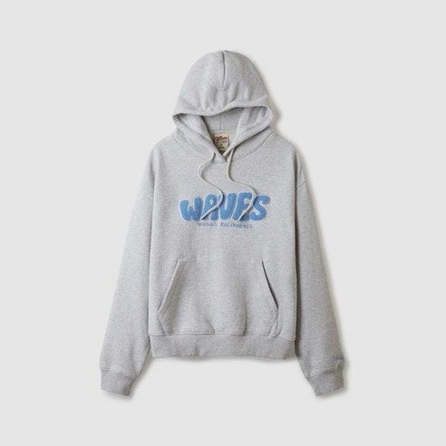 후아유 Wave Boucle Patch Hoodie(Brushed) WHMHE4T21F 후드티셔츠 후디