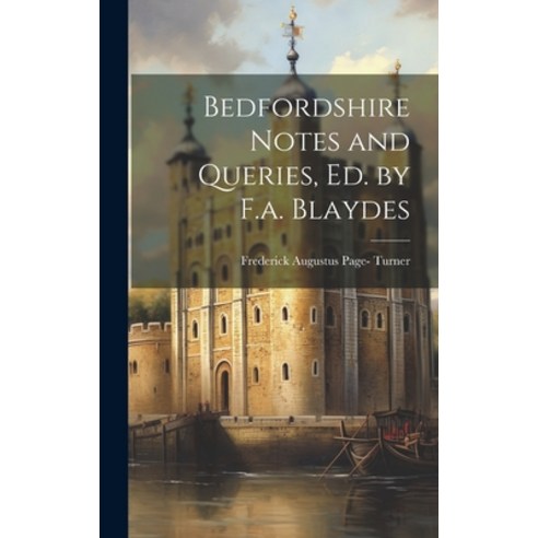 (영문도서) Bedfordshire Notes and Queries Ed. by F.a. Blaydes Hardcover, Legare Street Press, English, 9781019472972