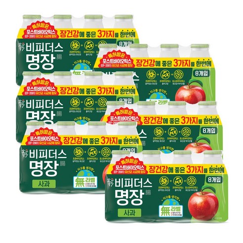 동원 소와나무 비피더스 명장125ml 사과 X 16개, 125ml