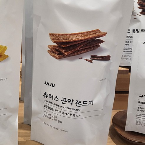 자주 츄러스 곤약 쫀드기, 3개, 125g