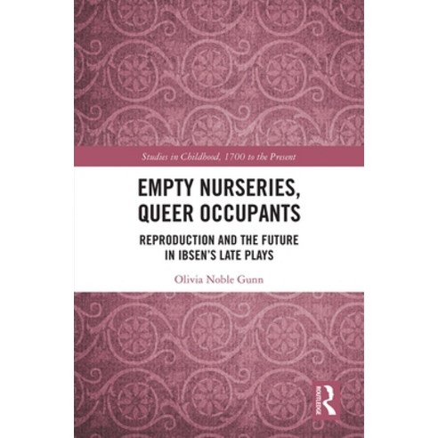 (영문도서) Empty Nurseries Queer Occupants: Reproduction and the Future in Ibsen''s Late Plays Hardcover, Routledge, English, 9780367330477