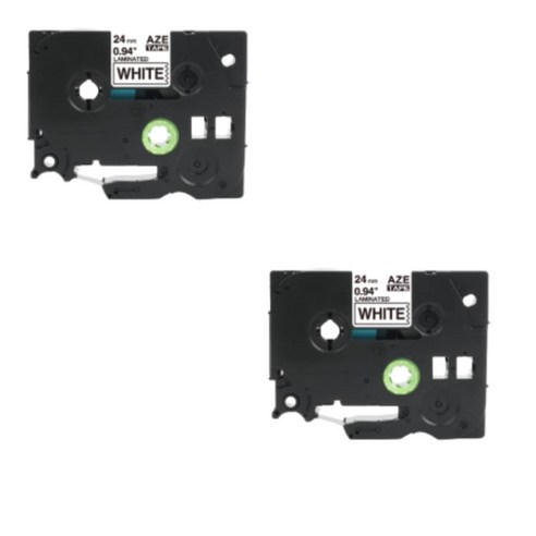 브라더 라벨 프린터 테이프 세트 호환 PT-P300BT PT-P710BT PT-D600 PT-D610BT PT-D200 PT-D200LB PT-P710BTWH, 2번 251 2개