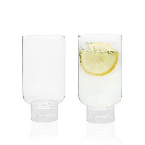 Bestra 홈카페 에뚜앙 내열유리컵, 에뚜앙 하이볼 470ml ×2개, 2개