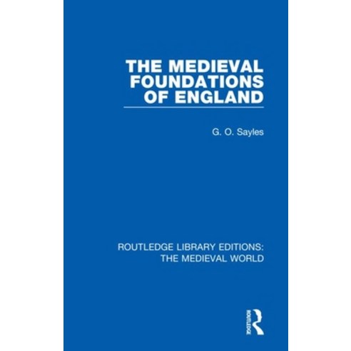 The Medieval Foundations of England Paperback, Routledge, English, 9780367207175