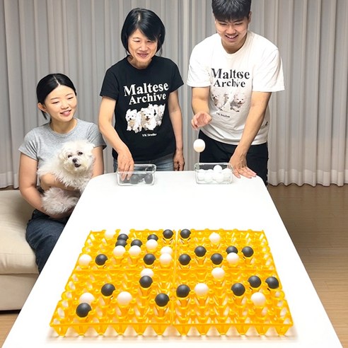 탁구공 빙고 계란판 놀이: 추억과 재미, 온 가족이 함께!