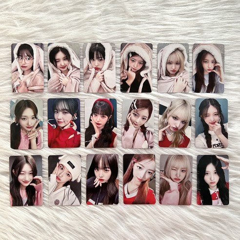 포카에라 아이브아가라구용 아이브 ive mine switch 럭드 사웨 위드뮤 장원영 포카 포토카드, 일본mine 18장