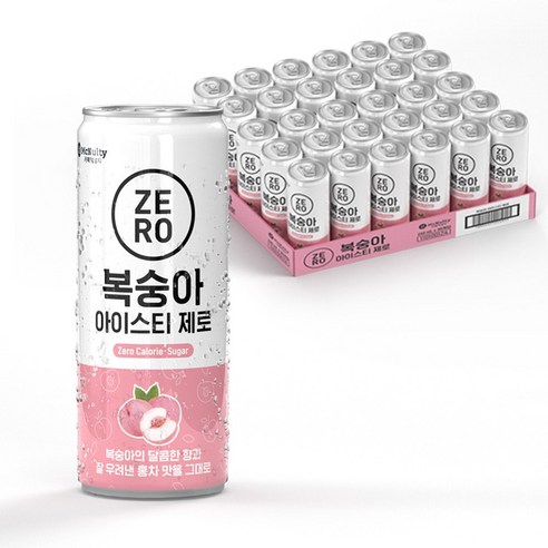 [굿나우ㅣ인기상품] 복숭아의 상쾌한 달콤함! 맥널티 ZORO 복숭아 아이스티 [GoodNOWㅣ추천상품]