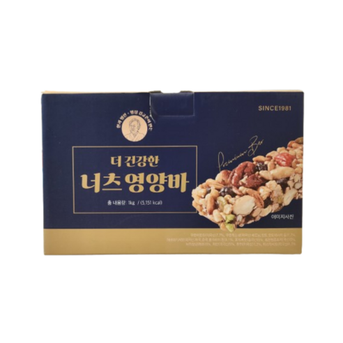 김규흔 한과 더 건강한 너츠 영양바 40개