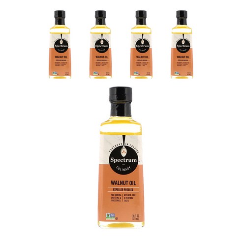스펙트럼내츄럴스 월넛 오일, 473ml, 5개