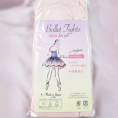 쫀쫀함과 고급스러움을 한번에! 미뇽 발레 타이츠로 발레 실력을 더욱 빛내주세요.