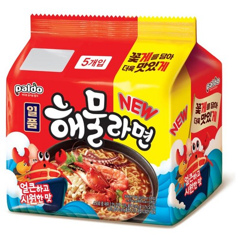 팔도 일품 해물라면 120g