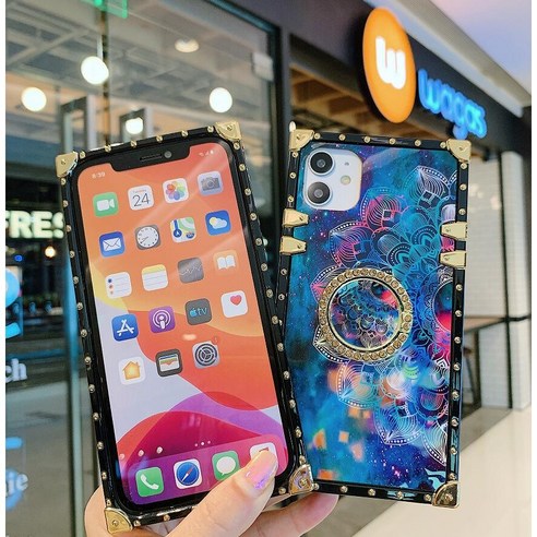 Colorful Charming Starry Flower Diamond Stand Phone Case FOR SAMSUNG A10E/A51/A715G/A20E/A12/A42