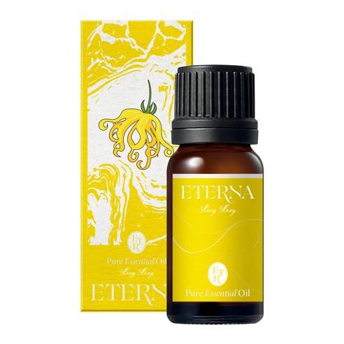 에테르나 아로마테라피 100% 천연 에센셜 아로마 오일 원액, 일랑일랑, 10ml, 1개