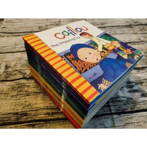 영문 원서 까이유 Caillou 41권 세트 (마마펜전용), 1set