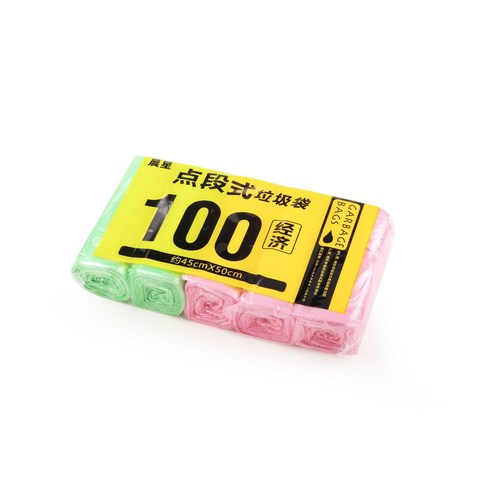 쓰레기봉투, 컬러 랜덤, 1팩 90마리.