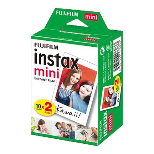 INSTAX 인스탁스 미니필름 2팩20매, 미니필름2팩(20매)