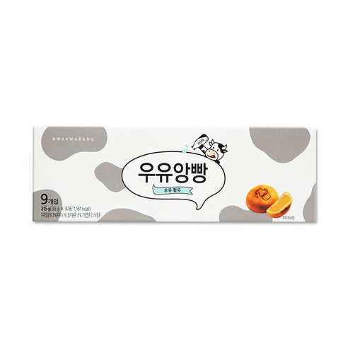 화과방 목장우유로 만든 우유앙빵 (35gx9개입), 315g, 1개