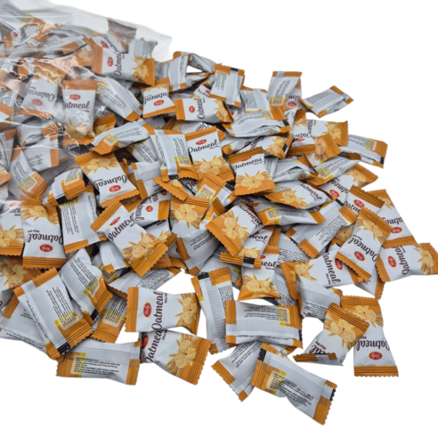 에이치케이마켓 오트밀 미니바이트 치즈 귀리과자 개별포장 인간사료 사무실 소풍 우리집간식 개당 중량 × 수량, 400g × 1개 섬네일