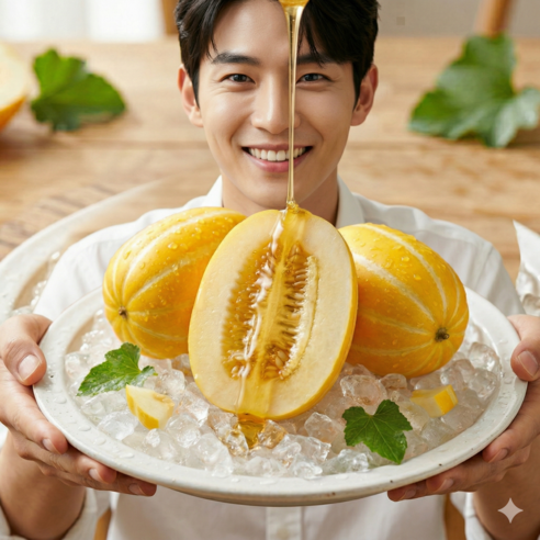 [노마진 행진] 농가직송 성주 참외 가정용 프리미엄, 1개, 5kg(혼합)
