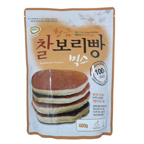 찰보리가루로 만든 찰보리빵믹스 400g 붕어빵가루 찰보리가루로 만든 찰보리빵믹스 400g 붕어빵가루