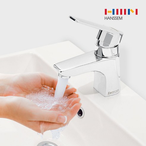 한샘 원홀 세면 샤워 겸용 수전 욕실 세면대 수도꼭지 HY510, 1개