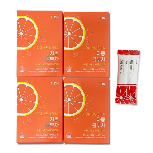 디엔 콤부차 자몽, 5g, 60개