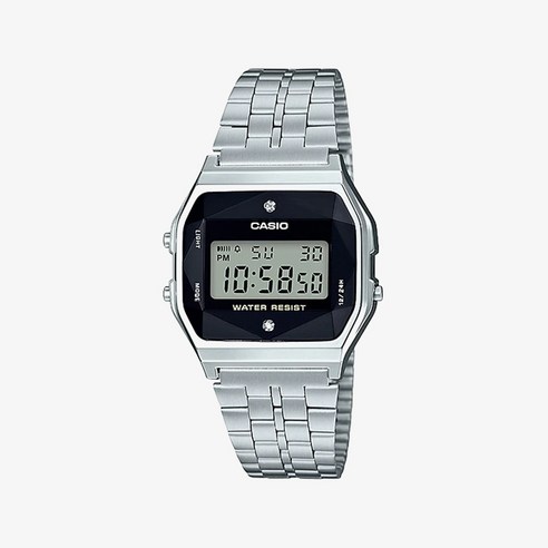 A159WAD-1DF 카시오 아날로그 메탈전자 빈티지레트로 디지털 다이아몬드 손목 시계