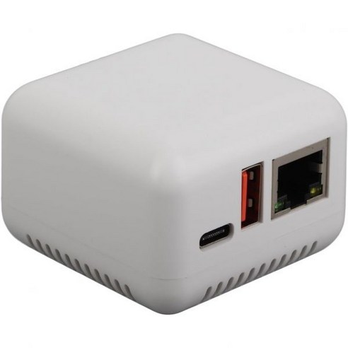 KENANLAN Wireless Print Server USB 2.0 Network 5V LAN Share Server for Windows XP Android Linux 3, US Plug 100‑240V