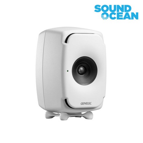 GENELEC SAM (Smart Active Monitor) 시리즈 제네렉 스튜디오 모니터 스피커 1통, 8331(화이트)