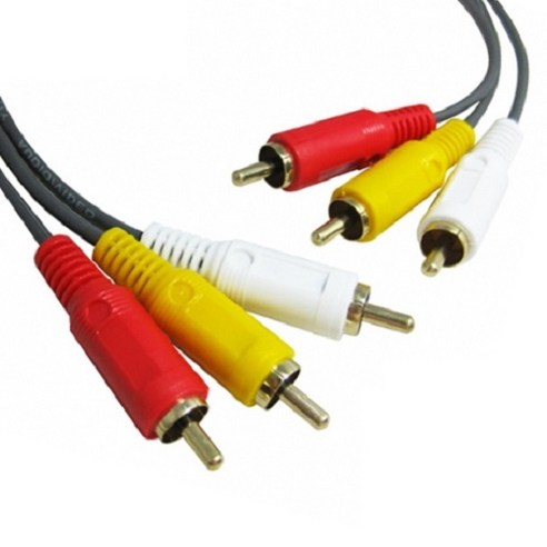 랜스타 RCA 케이블 3RCA M/M 15m, LS-3RCA-MM-15M