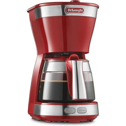 DeLonghi 드롱기 커피머신 바리스타 추출 메이커 아메리카노 더치커피 253127, Passion Red_Maximum cup of bre