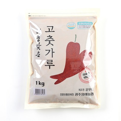 국내산 해풍맞은 고춧가루 HACCP, 1개, 1kg