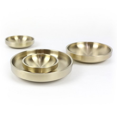 가성비와 실용성을 겸비한 티타늄 이중 찬접시