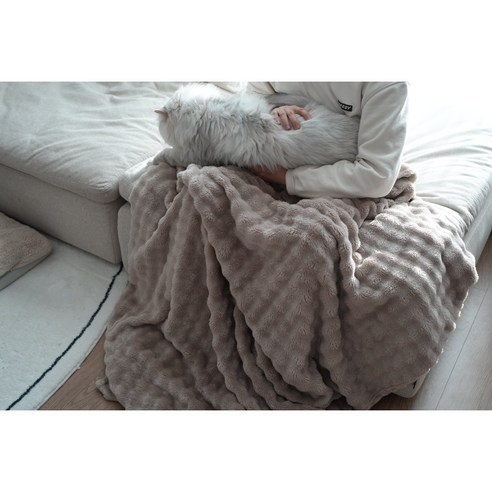 몽글몽글 구름처럼 부드러운 초극세사 담요 무릎담요