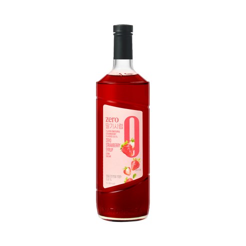 네이쳐티 ZERO 딸기시럽, 1개, 1L 흑산딸기 Best Top5