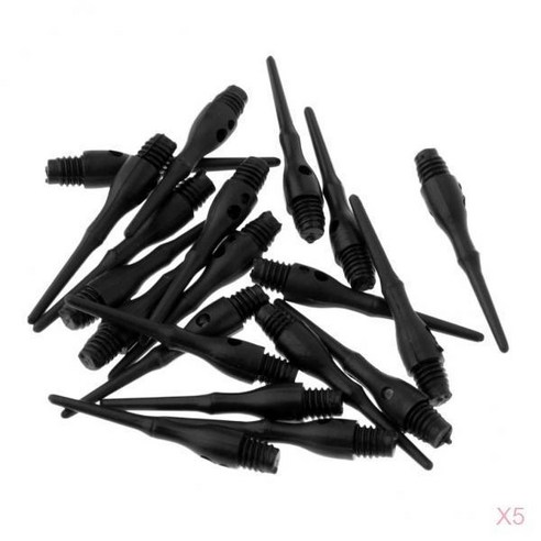 전자에 대한 100 조각 소프트 나일론 팁 포인트, 설명 설명, 27mm 100X 블랙, 설명