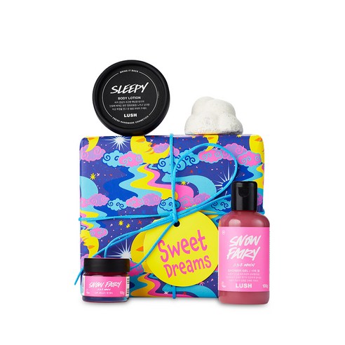 LUSH 옵션확인필수 러쉬 스위트 드림스 기프트 크리스마스 선물 세트 4종 구성 정품보장 189791