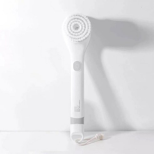 Xiaomi DOCO 전기 목욕 브러시 게으른 등 문지름 백 충전식 각질 제거 마사지, 기본판 [업그레이드]