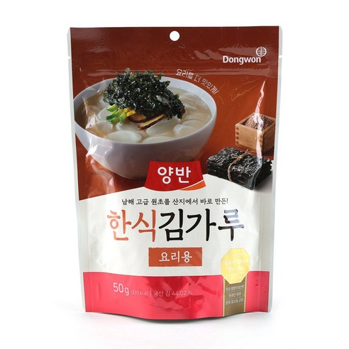 동원양반 한식김가루 50G, 1개