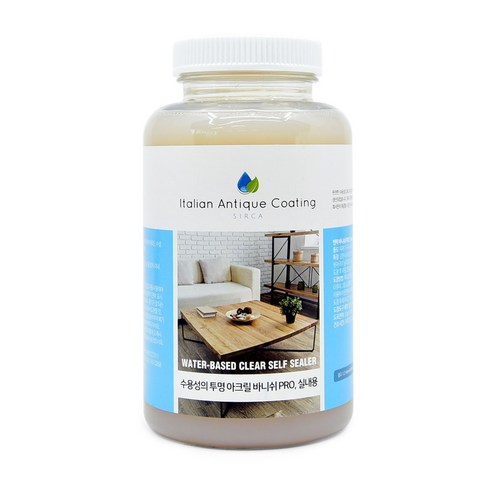 실카 수성 바니쉬 프로 500ml 수용성 니스 바니시 목재 코팅용, 0W098G10_무광, 1개