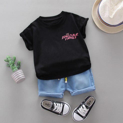 그린베베영유아용 여름 퓨어곰 쟈가드내의(나시) 브리드아기유아여아남아여름 9 ALMXH New Baby Boys Handsome Clothes Set Casual Summer Kids Fashion Toddler Cartoon Dinosaur T- Shir