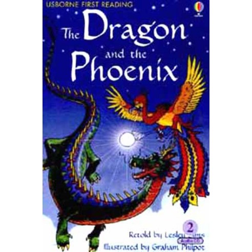 DRAGON MASTERS #1:RISE OF THE EARTH DRAGON (WITH CD) (NEW) 시디드래곤 16 Usborne First Reading 2-02 The Dragon and the Phoenix (Book+CD)