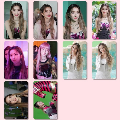 스테이씨 (STAYC) 굿즈 STEREOTYPE 엘범 굿즈 포토카드 활동 셀카 카드 10장 10종 세트 모음, 수민 10장