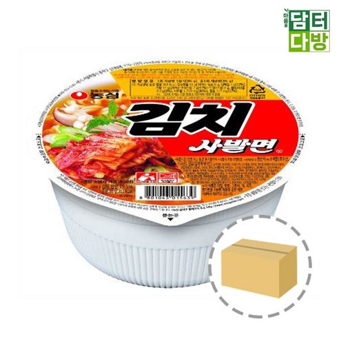 농심 김치사발면 1BOX (24컵), 24개