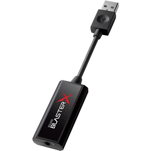 크리에이티브 사운드 블라스터X G1 외장형 USB SBX-G1