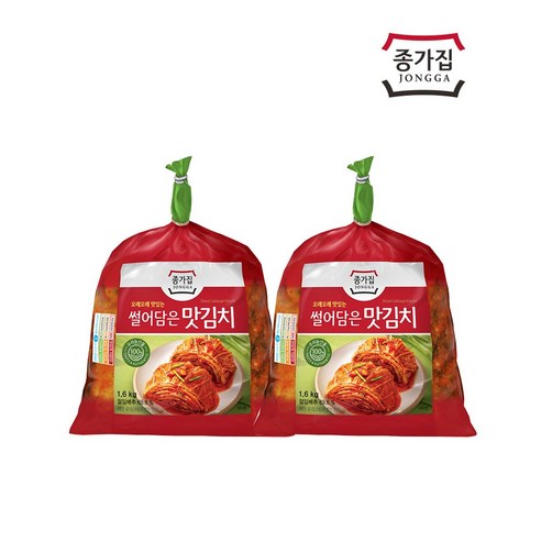 종가집태백 종가집 (기획)맛김치 1.6kg x 2개 Best Top5