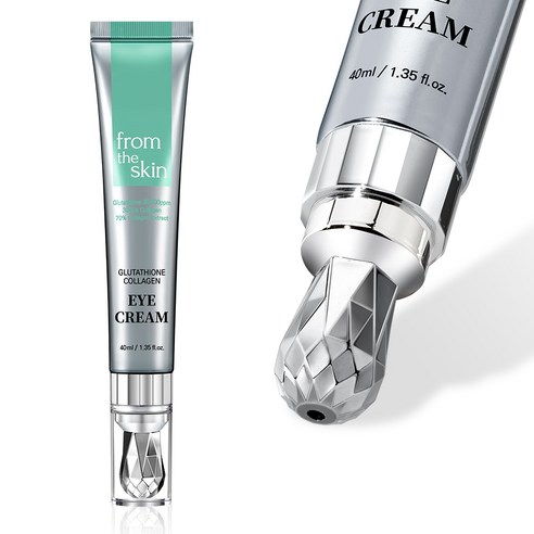 프롬더스킨 글루타치온 콜라겐 아이크림 40ml 김청 괄사 크림, 1개