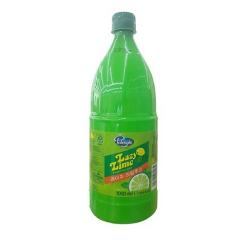 레이지레몬 라임 주스, 1L, 2개
